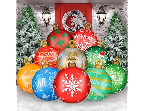 Best PVC Inflatable Christmas Ball Decorations [Review] in 2024