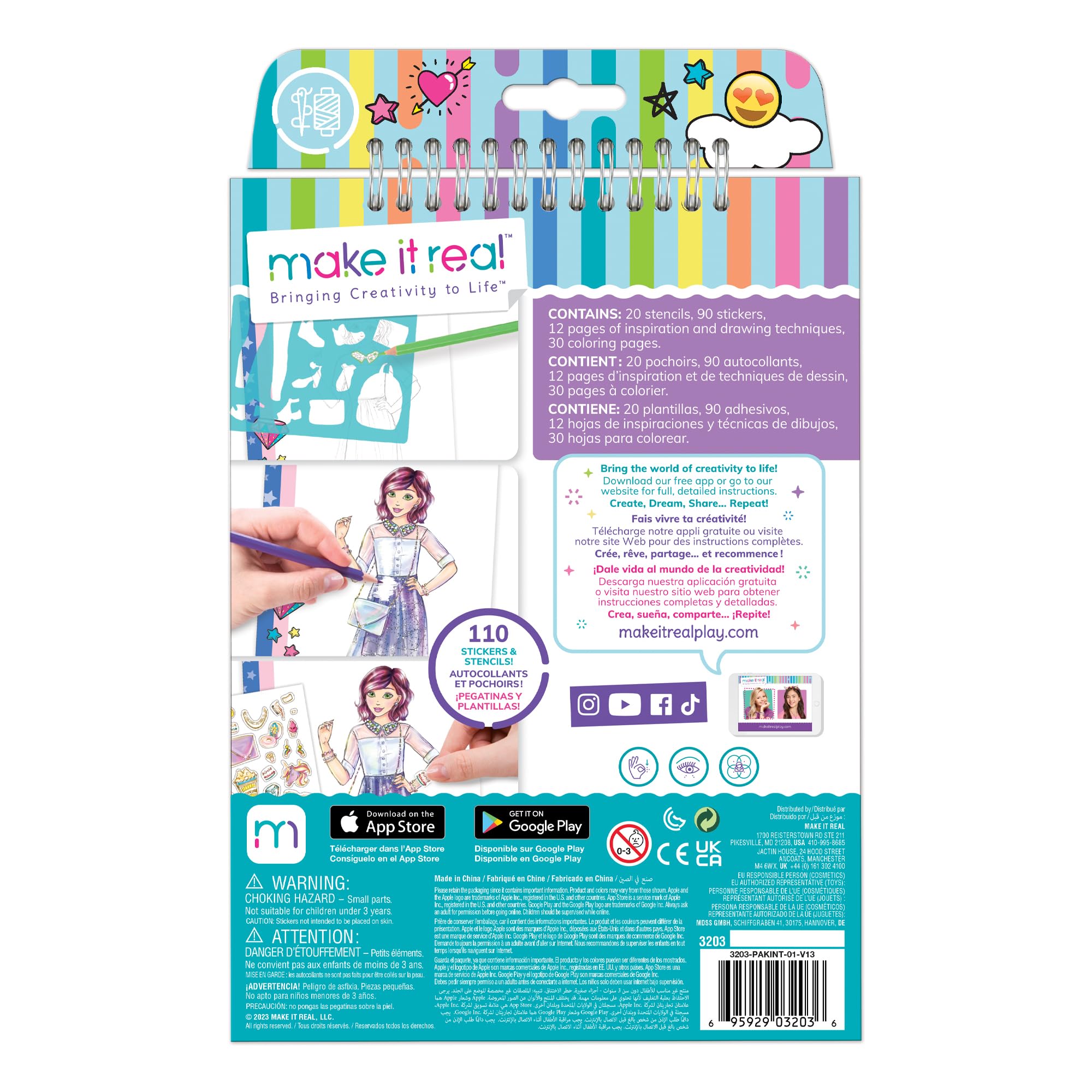 Make It Real - Digital Fashion Notebook, red - Image 2