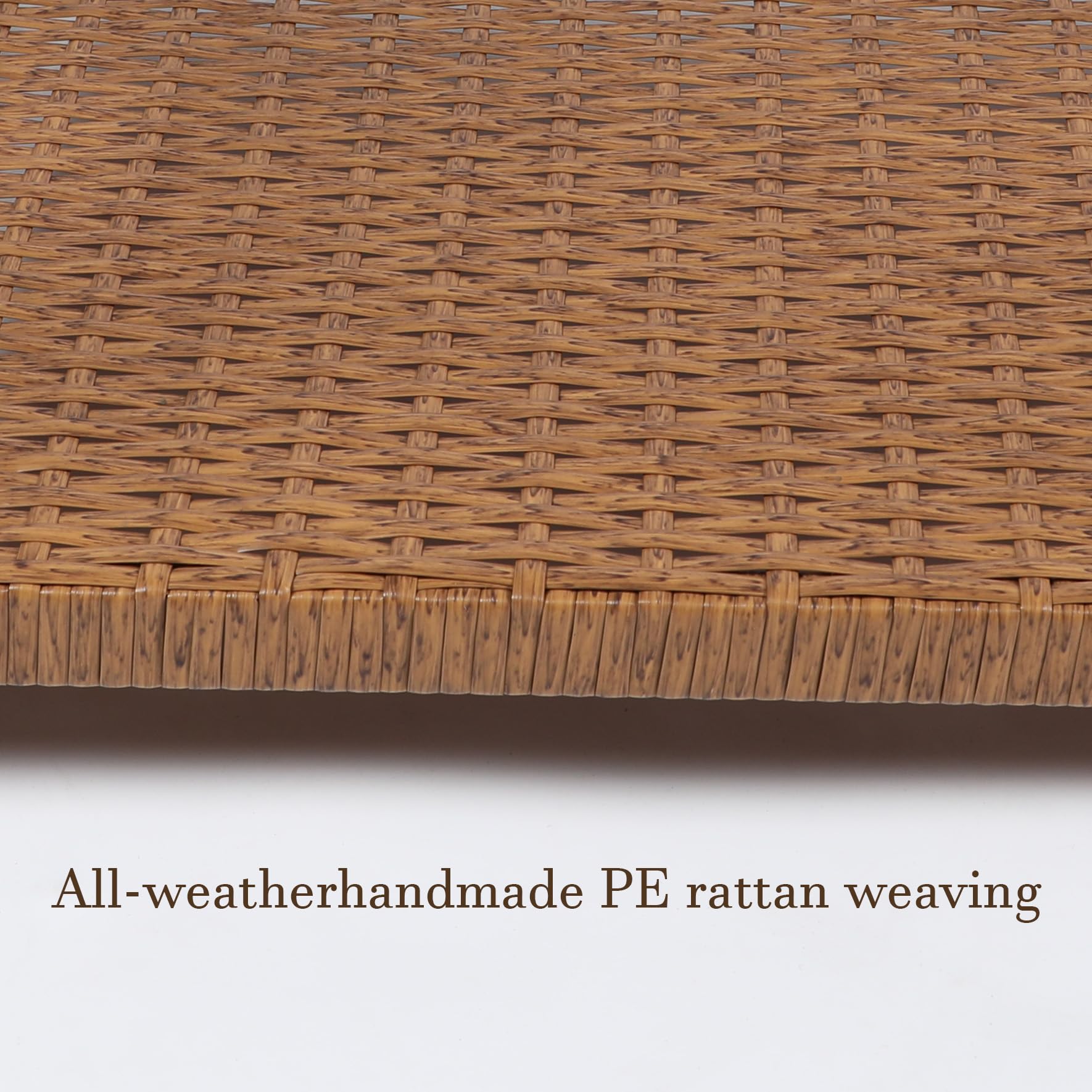 Elevated Waterproof Dog Beds for Large Dogs with Egg Crate Foam Support Pet Bed, Outdoor Dog Sofa Bed PE Wicker Orthopedic Pet Couch Bed with Washable Removable Cushion - image 5