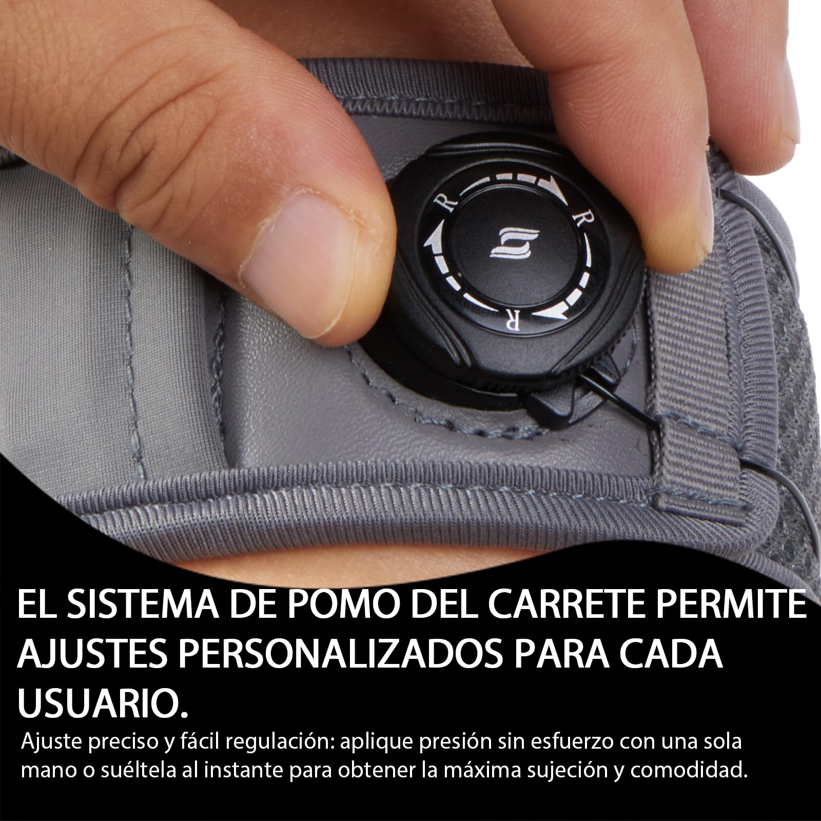 Codera Epicondilitis Hombre Mujer, Codera Tendinitis Codo de Tenista y Golfista, Banda/Cincha Epicondilitis Ajustable para Dolor de Codo, Brazalete Epicondilitis para Padel y Coderas Gym, M/L