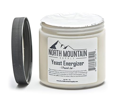 North Mountain Supply Energizador de levadura - Tarro de 1 libra