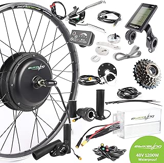 EBIKELING 48V 1200W 700C Direct Drive Front Or Rear Waterproof Electric Bicycle Conversion Kit - coolthings.us