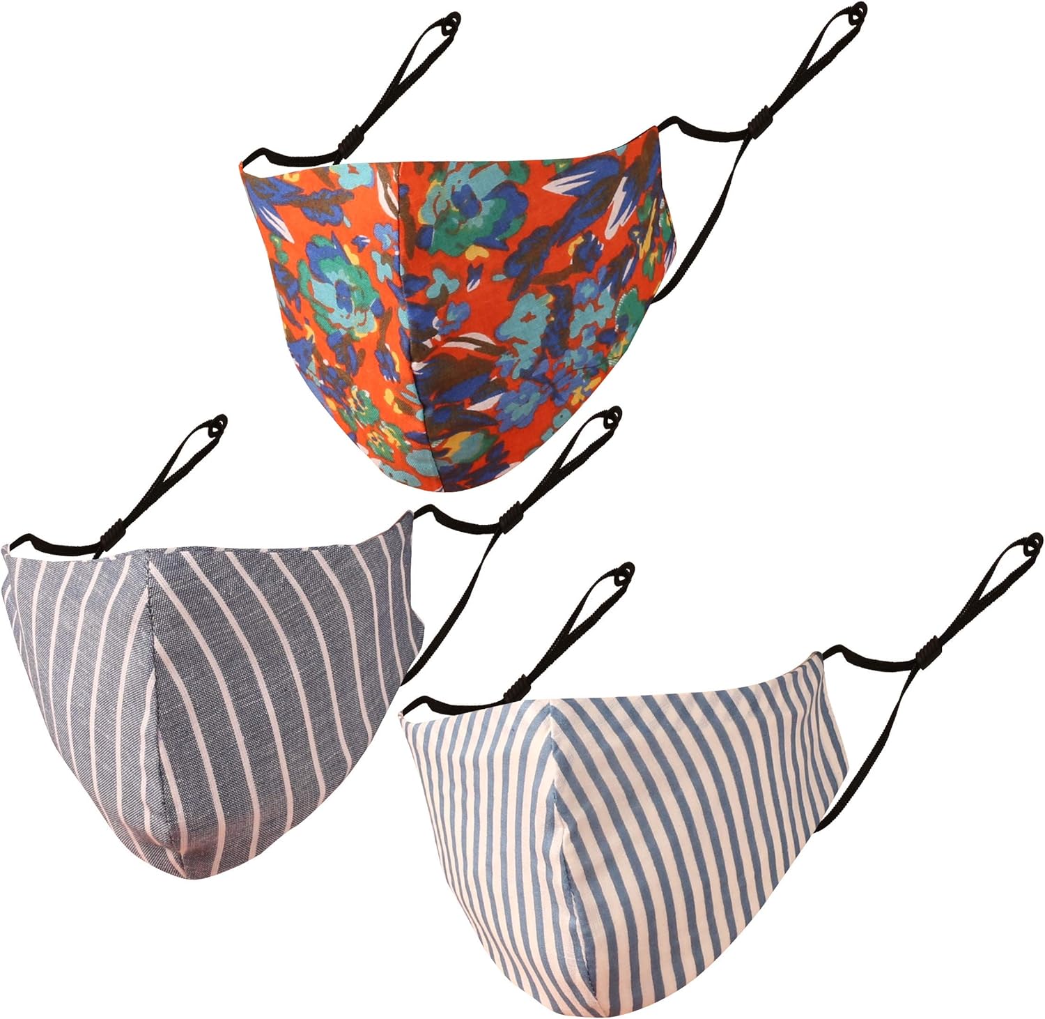 Balenie 3 bavlnených rúšok Touchstone