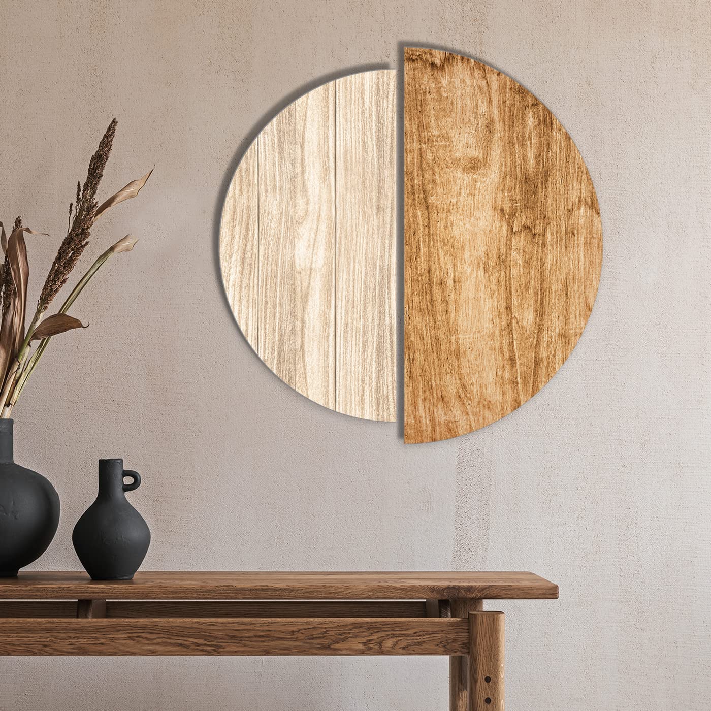 kotart Modern Designer Wooden Wall Hangings for Living Room Bedroom - Home Decor Items, Large, Multicolor 17x17 inch (Wall, Decor 8) (B0BZHXBY8X) Amazon Price History, Amazon Price Tracker
