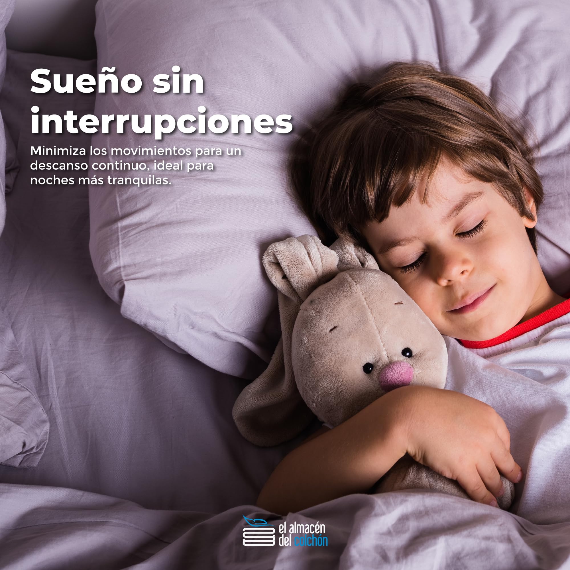El almacén del colchón, Modelo Ten colchón Infantil 10cm con núcleo HR ECOPUR, Ideal para Uso Ocasional, Camas supletorias y niños - Transpirable y Ligero 90 * 200