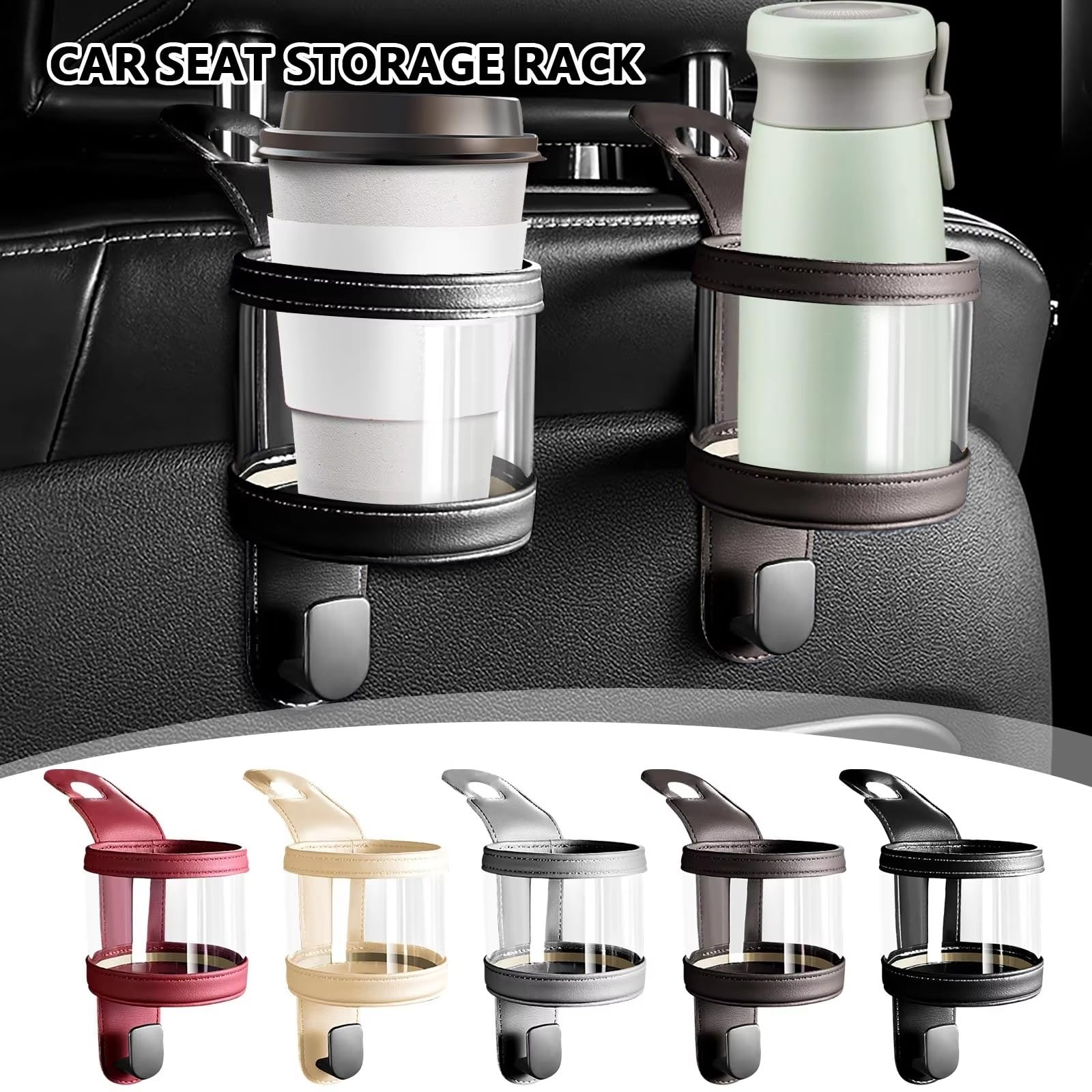 Portavasos De Automóviles Portavasos Trasero Colgar En El Asiento