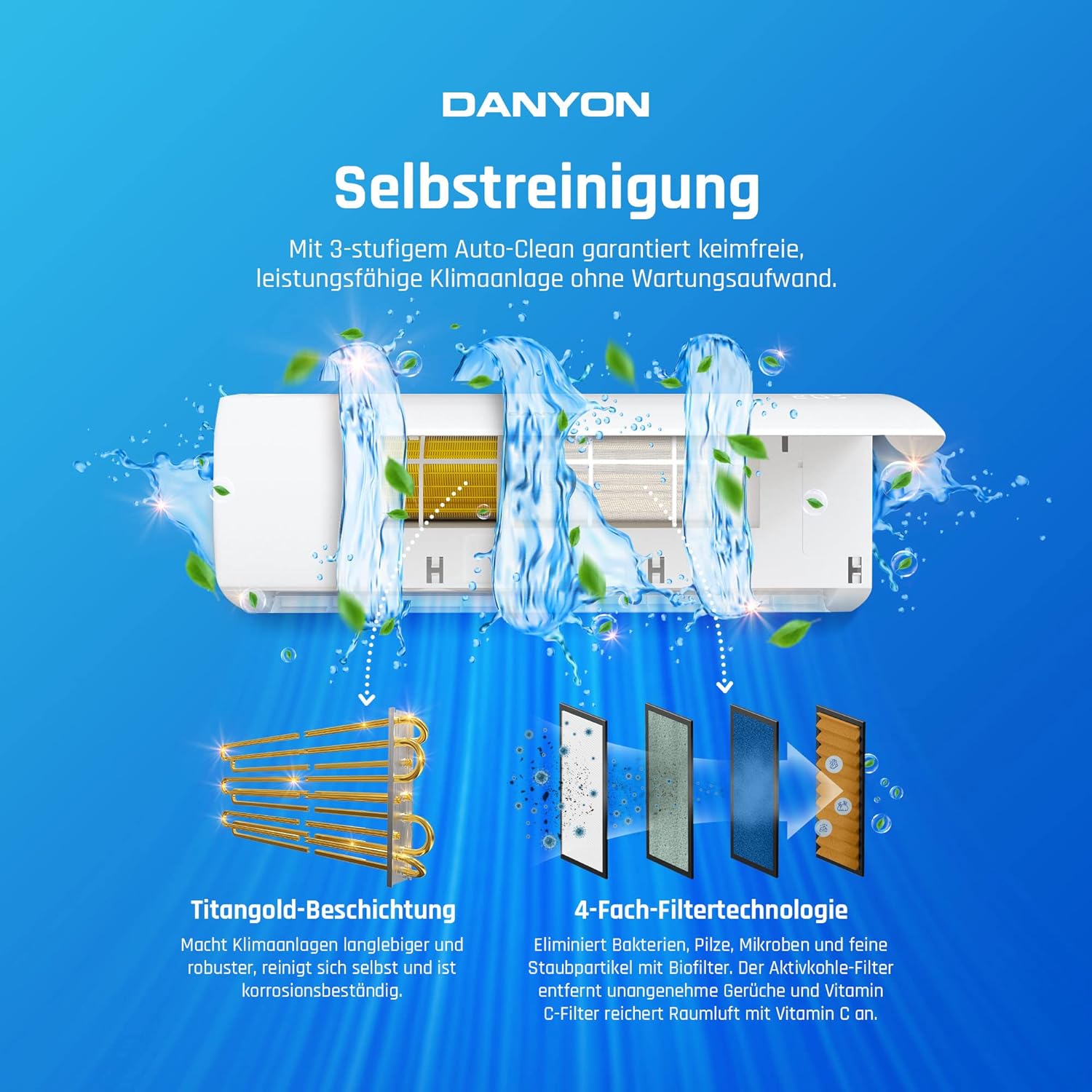 Danyon Klimaanlage Split - 12000 BTU