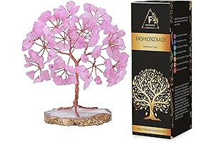 Crystalline Trinkets: Chakra Tree for Fortune and Spiritual Decor