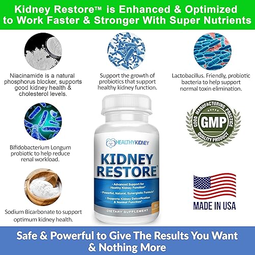 Miniatura 4 de Paquete de 3 unidades de limpieza renal natural para apoyar la función renal y la desintoxicación, fórmula avanzada puede ayudar a mejorar la salud