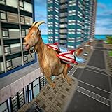 Various environments Jetpack Goat City Rampage Simulator 2019