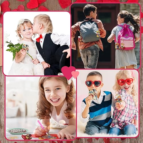 Miniatura 3 de Outus 24 llaveros de pintura de diamante de doble cara 5D Kit de llavero de diamante DIY para principiantes, niños y adultos, Cowboy