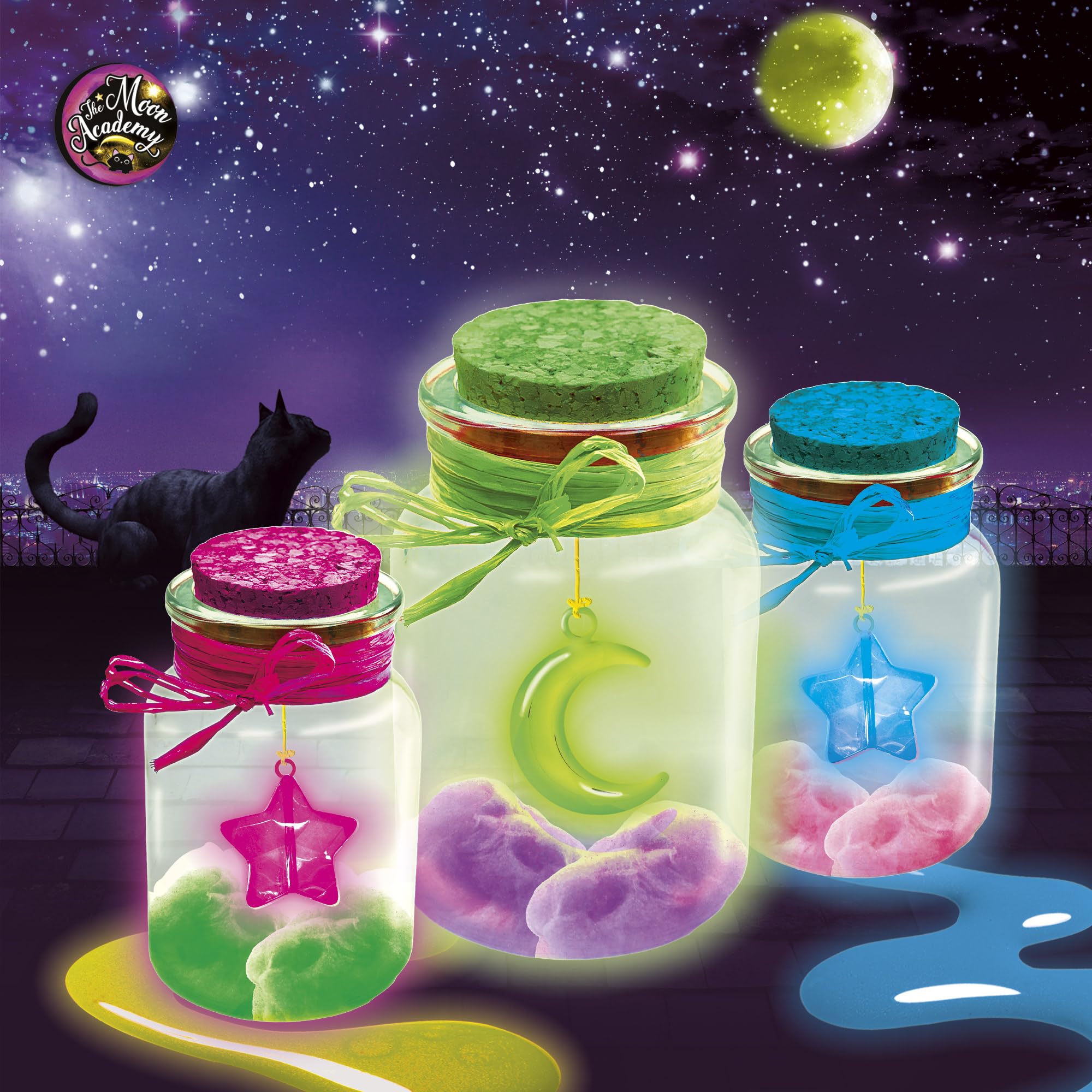 Kit Coiffure Créative Moon Academy - Extensions, Strass, élastiques, Perles, Pour Filles 7-12 Ans, Activité Manuelle Fun - 3