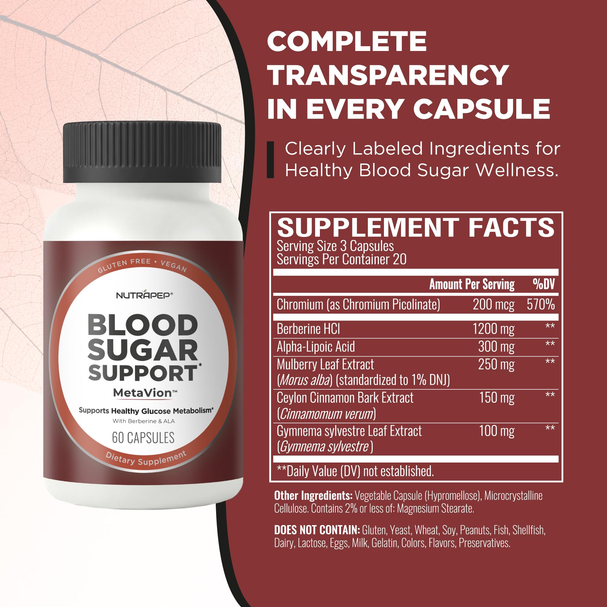 NutraPep Ceylon Cinnamon & Berberine Complex — Amazon image 7