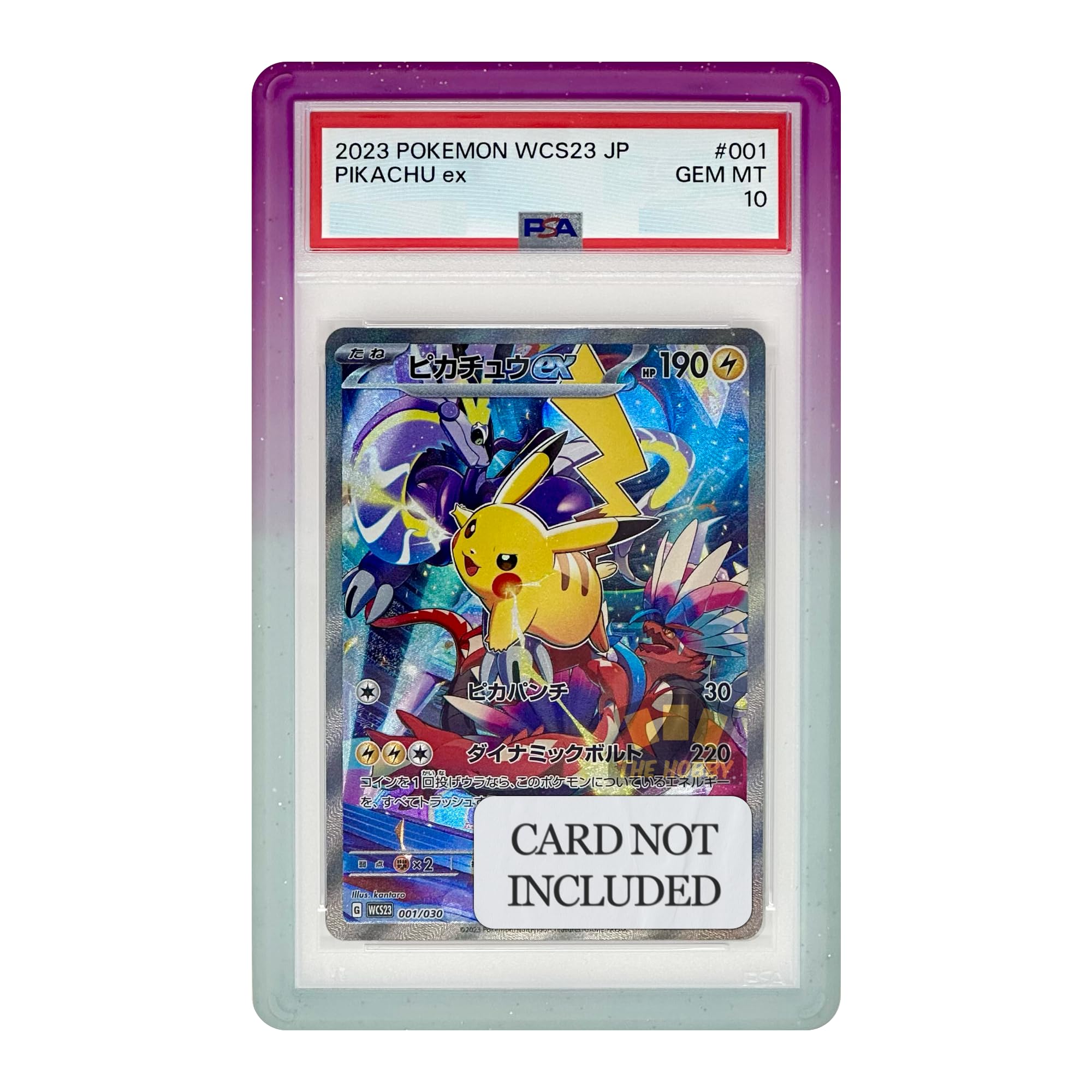 Bumper Guard for PSA Graded Cards ONLY | Limited Edition Gradient Slab Edge Protector