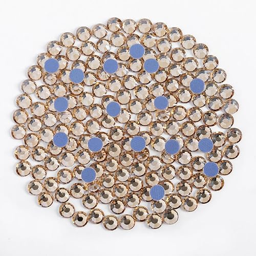 Miniatura 7 de 6000 diamantes de imitación termoadhesivos a granel, diamantes de imitación naranjas para ropa de manualidades, cristales termoadhesivos para