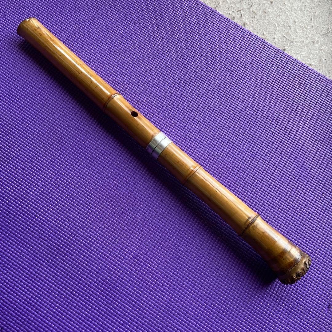 42 値下げ　尺八　一尺八寸管　銘　○寿？ 42 尺八 一尺八寸管 銘 ○寿？ 42 値下げ 尺八 一