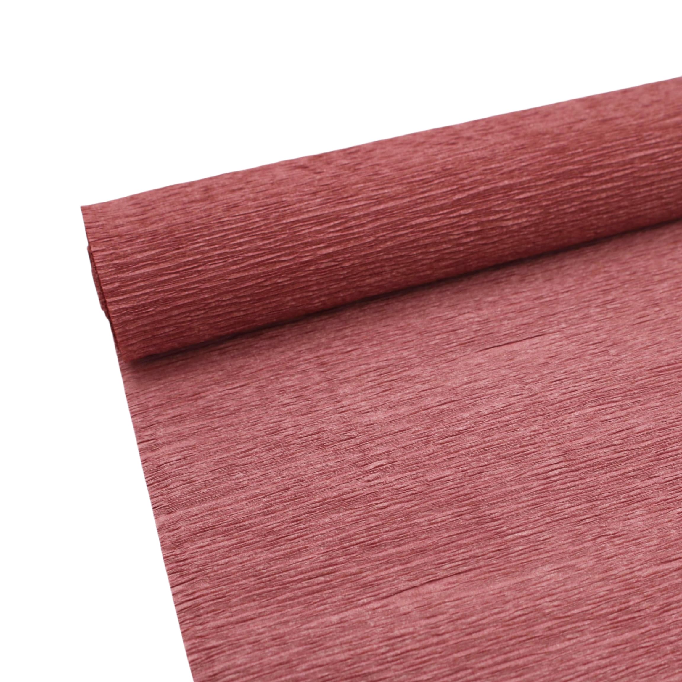 Rollo De Papel Crepé De 70g | Ancho 25cm (10 Pulgadas) | Para Flores, Decoración De Fiestas Y Manualidades