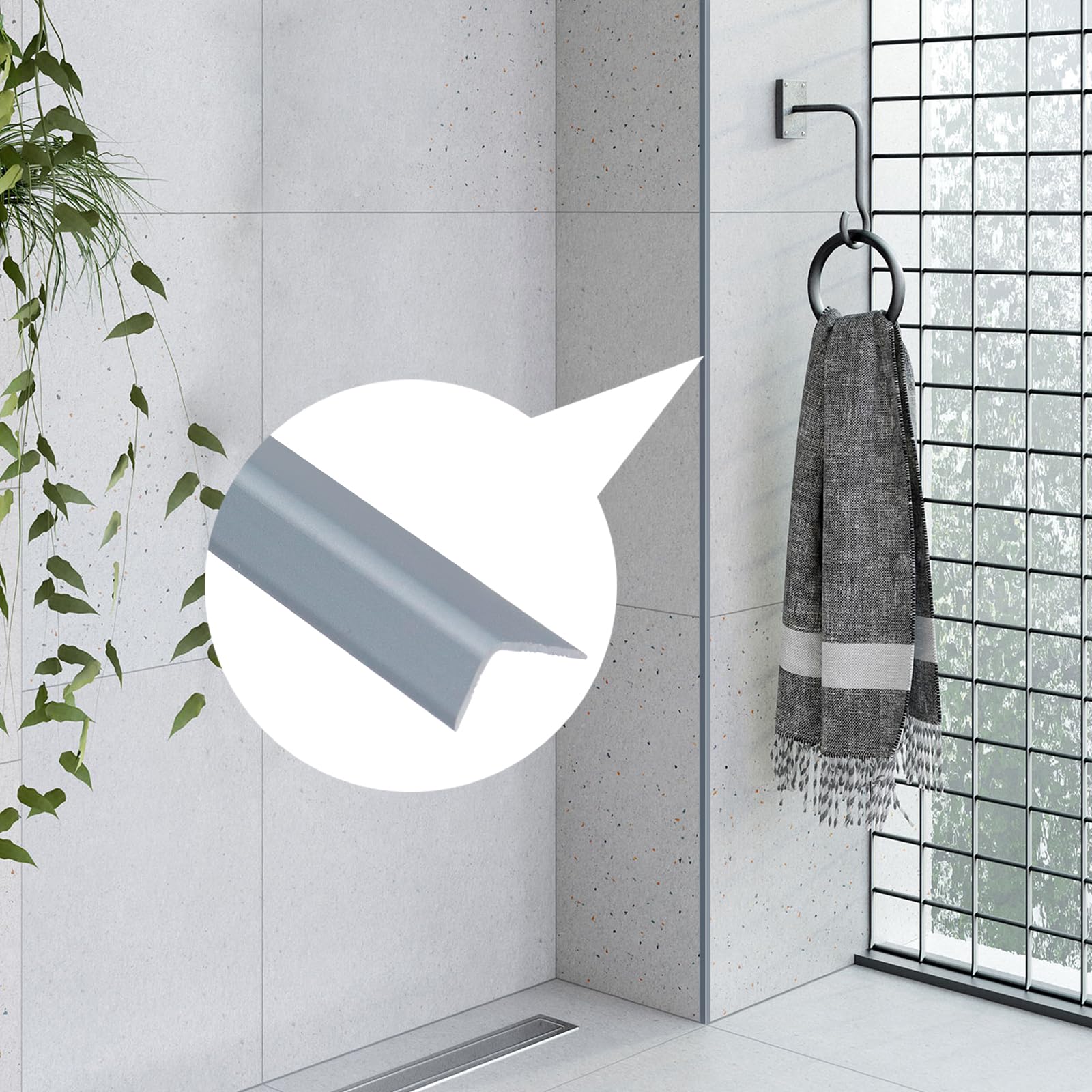 Aluminum Angle Stock - L-Shaped Corner Protector -5 Aluminum Angle Stock - L-Shaped Corner Protector -5