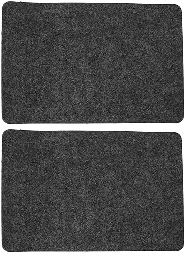 2 alfombrillas resistentes al calor, aislamiento térmico para ollas calientes, freidoras de aire, horno microondas, salvamanteles de silicona