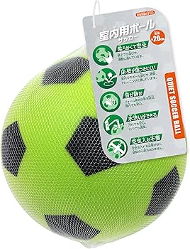 Amazon | 池田工業社 室内用ボール20cm（サッカー柄）［ポリウレタン