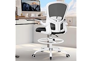 FelixKing Drafting Chair, Tall Office Chairs with Footrest Ring, Home Standing Desk...