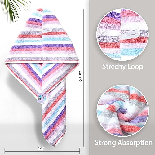 Miniatura 3 de VOOVA & MOVAS Juego de 3 toallas toalla absorbente de algodón turco de 550 GSM (23.5 x 10 pulgadas), toalla de baño gruesa (54 x 30 pulgadas),