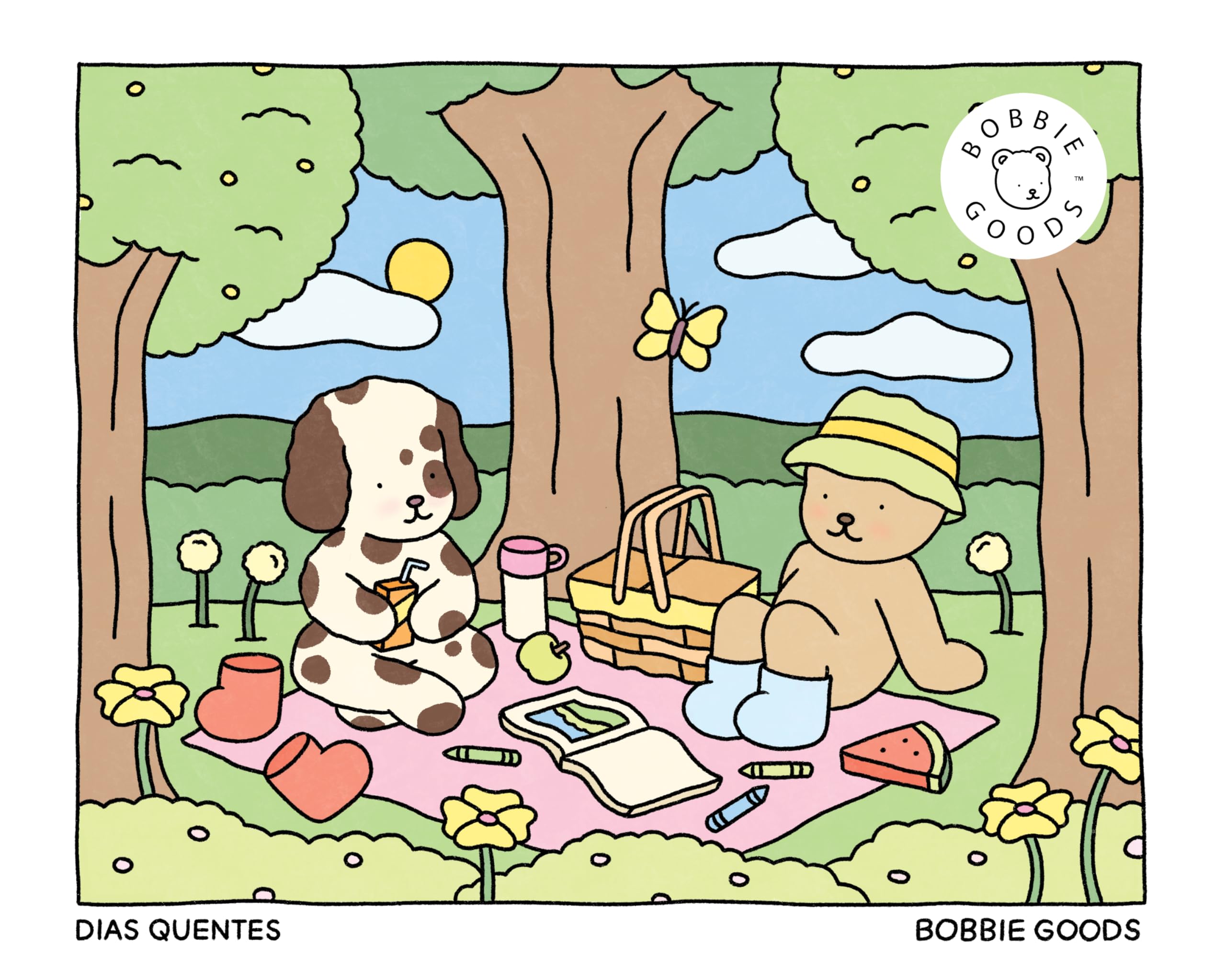 Dias Quentes - Livro De Colorir Oficial Bobbie Goods