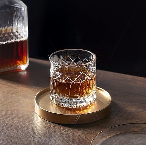 Miniatura 2 de LEMONSODA Vaso de whisky de doble roca de alta calidad, juego de 6 a 12 onzas, perfecto para whisky, cóctel, bourbon y coñac, para regalos, fiestas