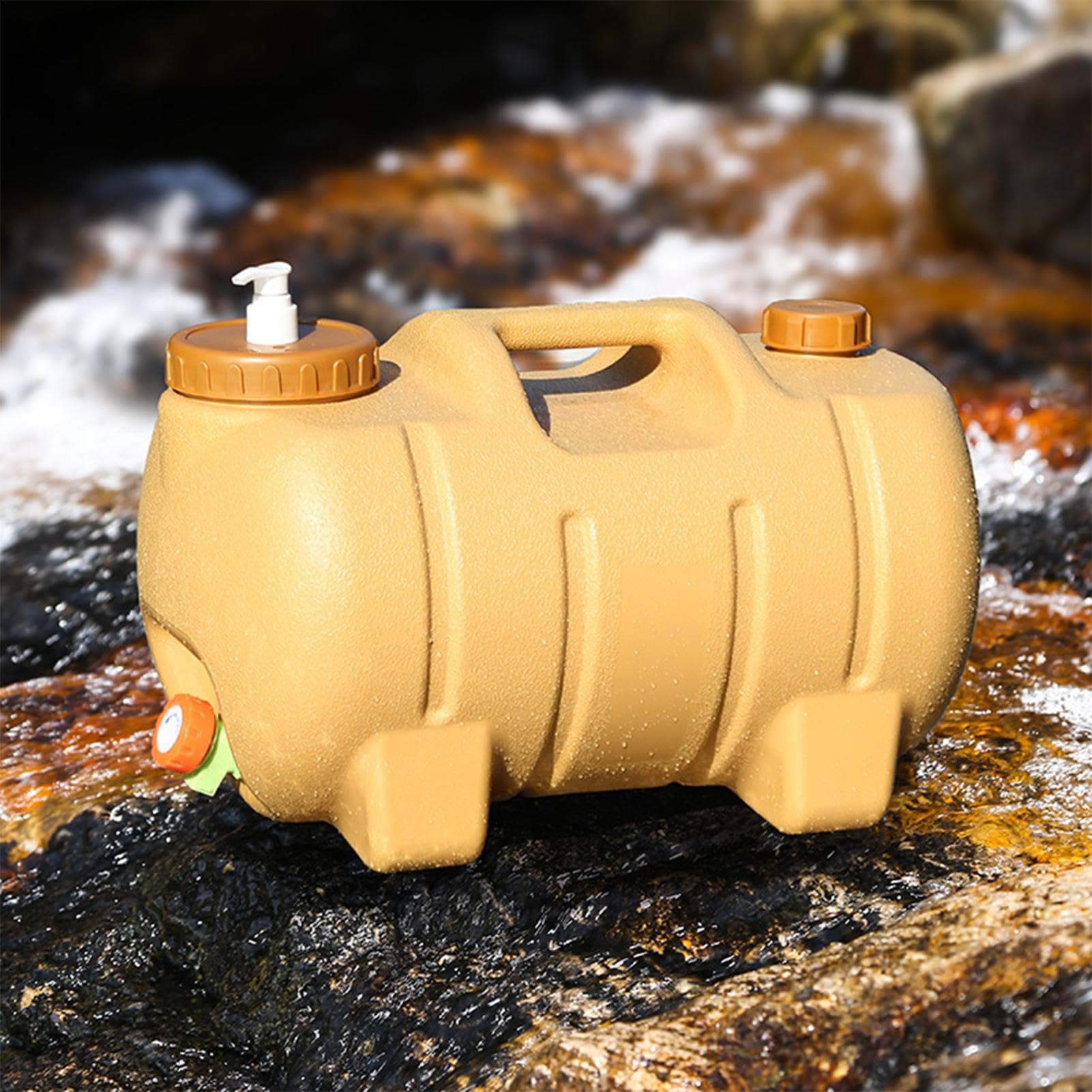 Tanica Acqua Campeggio Contenitore Riutilizzabile E Riempibile A Forma Di | 20 L Tanica Acqua Campeggio Con Rubinetto Escursioni Zaino Picnic Spiaggia Giardino Ritrovo Famiglie Sportivi