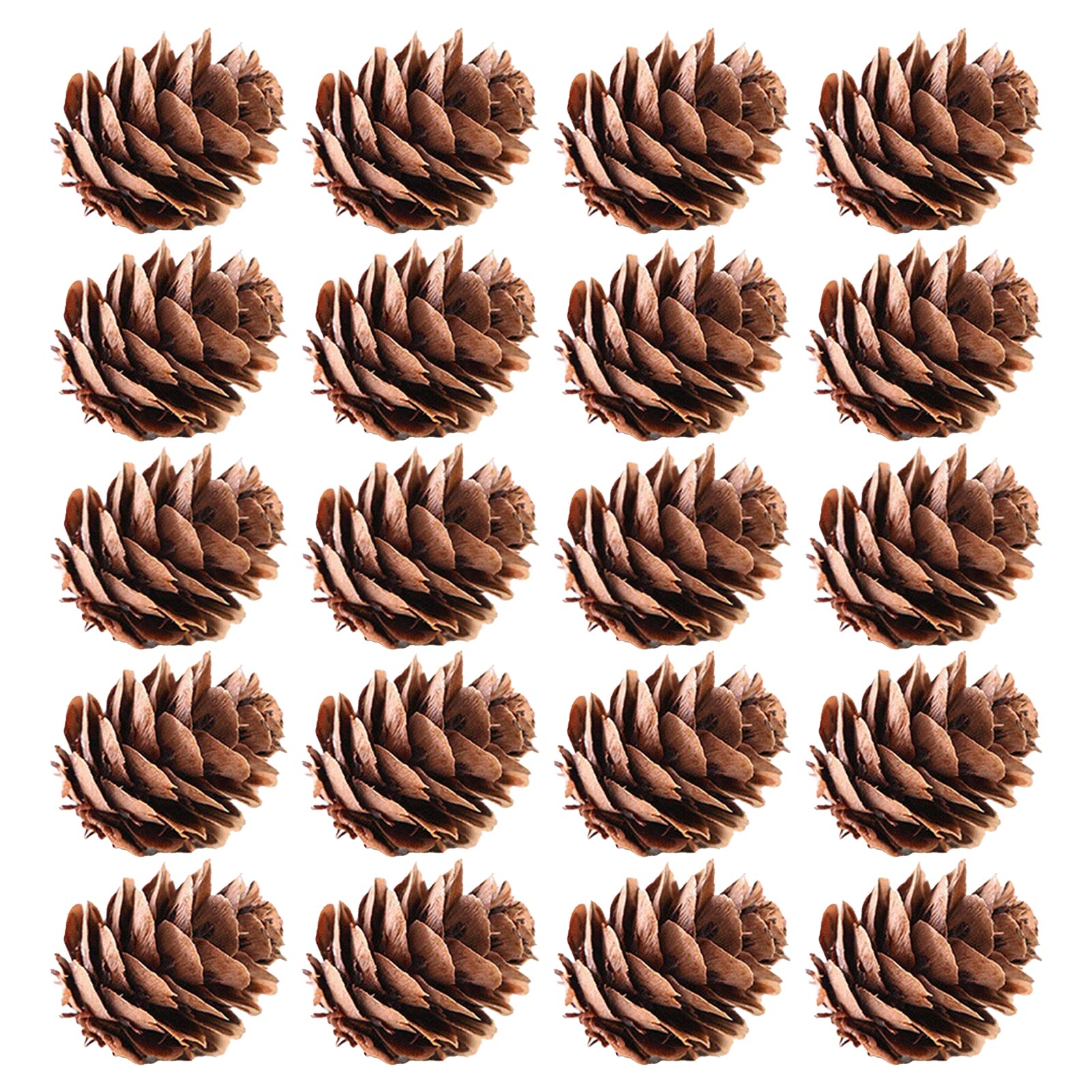 PAPABA Simulation Pine Cone Safe DIY Realistic Fake Pinecone Vivid Portable