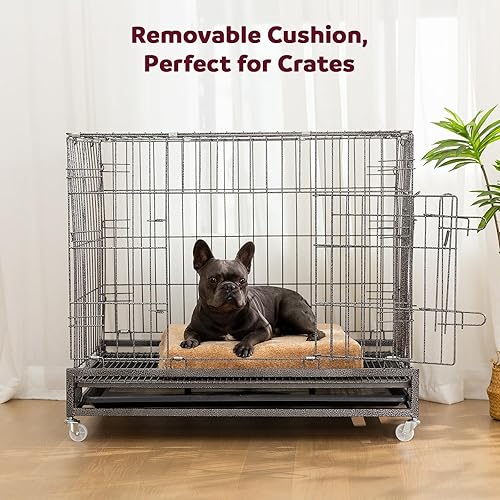 Miniatura 6 de Cama ortopédica refrescante para perros pequeños, cachorros y gatos, cama mullida y cómoda para mascotas con espuma viscoelástica, almohada para