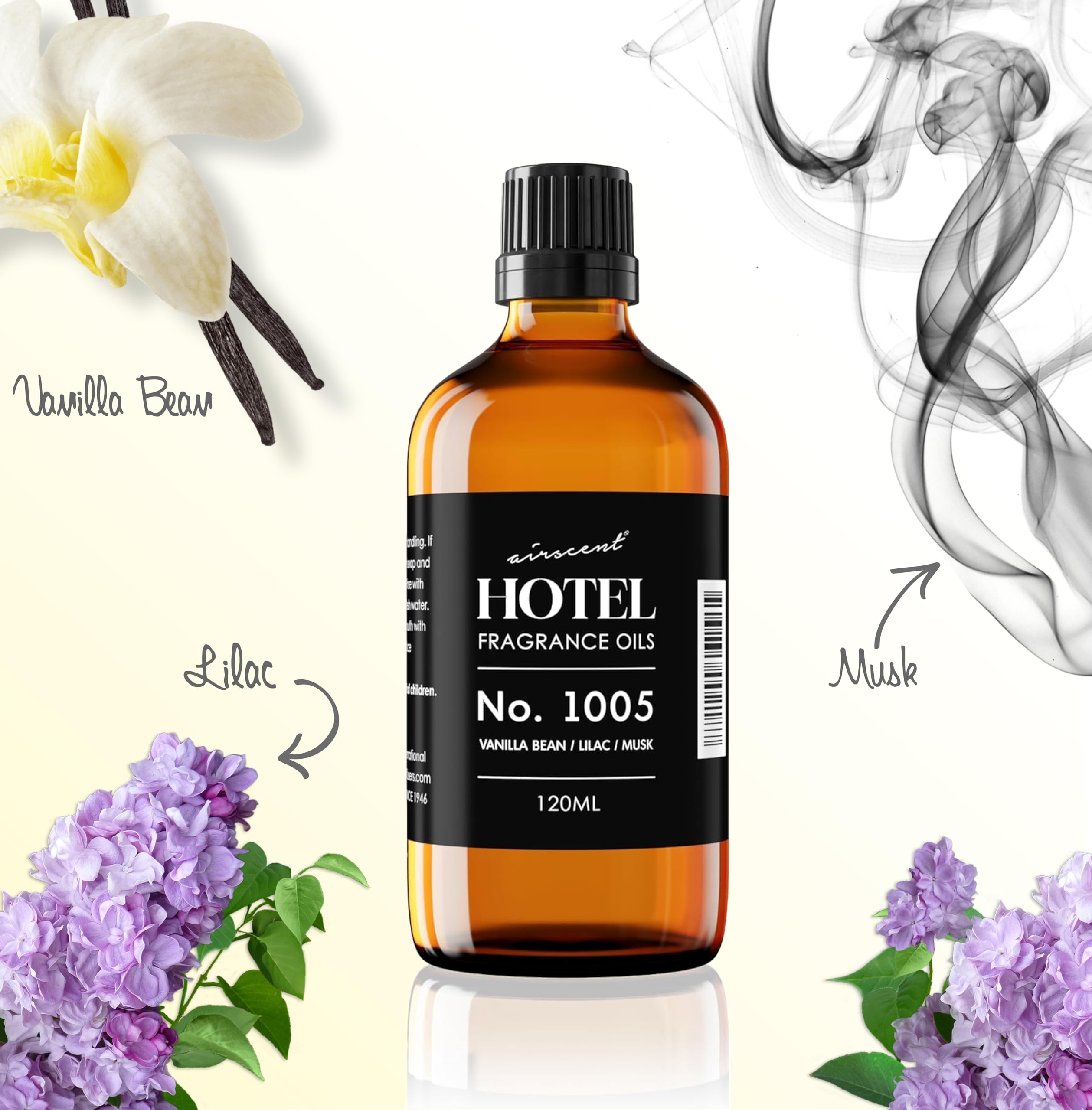 Amazon.com: AirScent Hotel Diffuser Oil No. 1005 - Vanilla Lilac