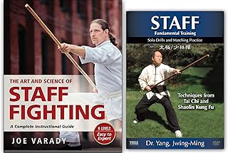 Bundle: STAFF book and DVD - Art of (Bo) Staff and Staff Fundamentals (YMAA)