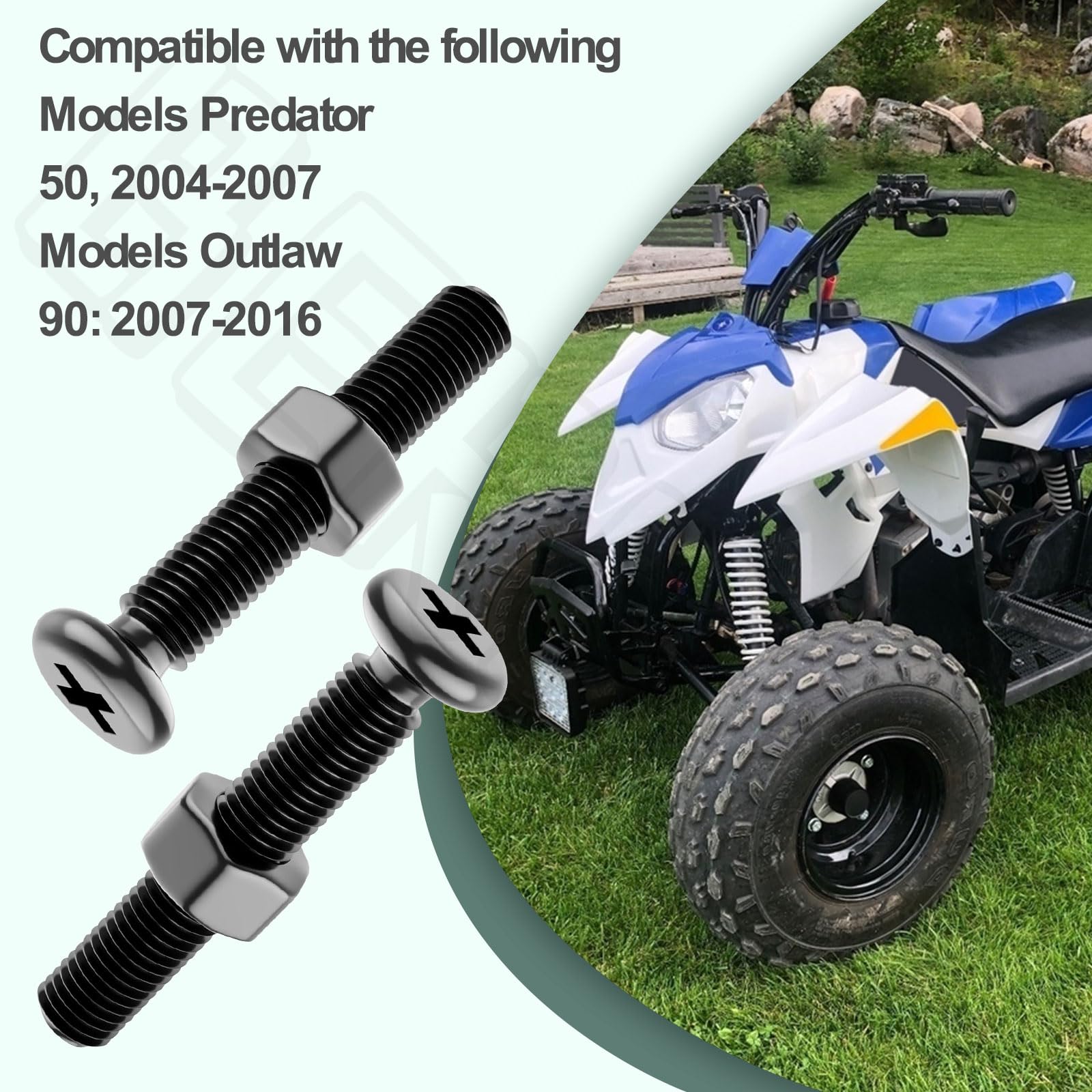 ATV UTV Maintenance Bolts Polaris ATV Flange Bolt Replacement 0451689 ...