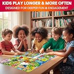 QUOKKA Puzzles de 100 pièces pour enfants de 4 à 6 ans – 4 puzzles pour enfants de 6 à 8 ans – Jeu de recherche et de découverte avec des animaux de la forêt océanique pour enfants de 5 à 8 ans – Jouets éducatifs pour garçons et filles de 8 à 10 ans