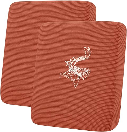 Miniatura 8 de hyha - Fundas de cojín impermeables para sofá, lavables, fundas elásticas de tela jacquard gruesa, fundas de sofá para mascotas con parte inferior