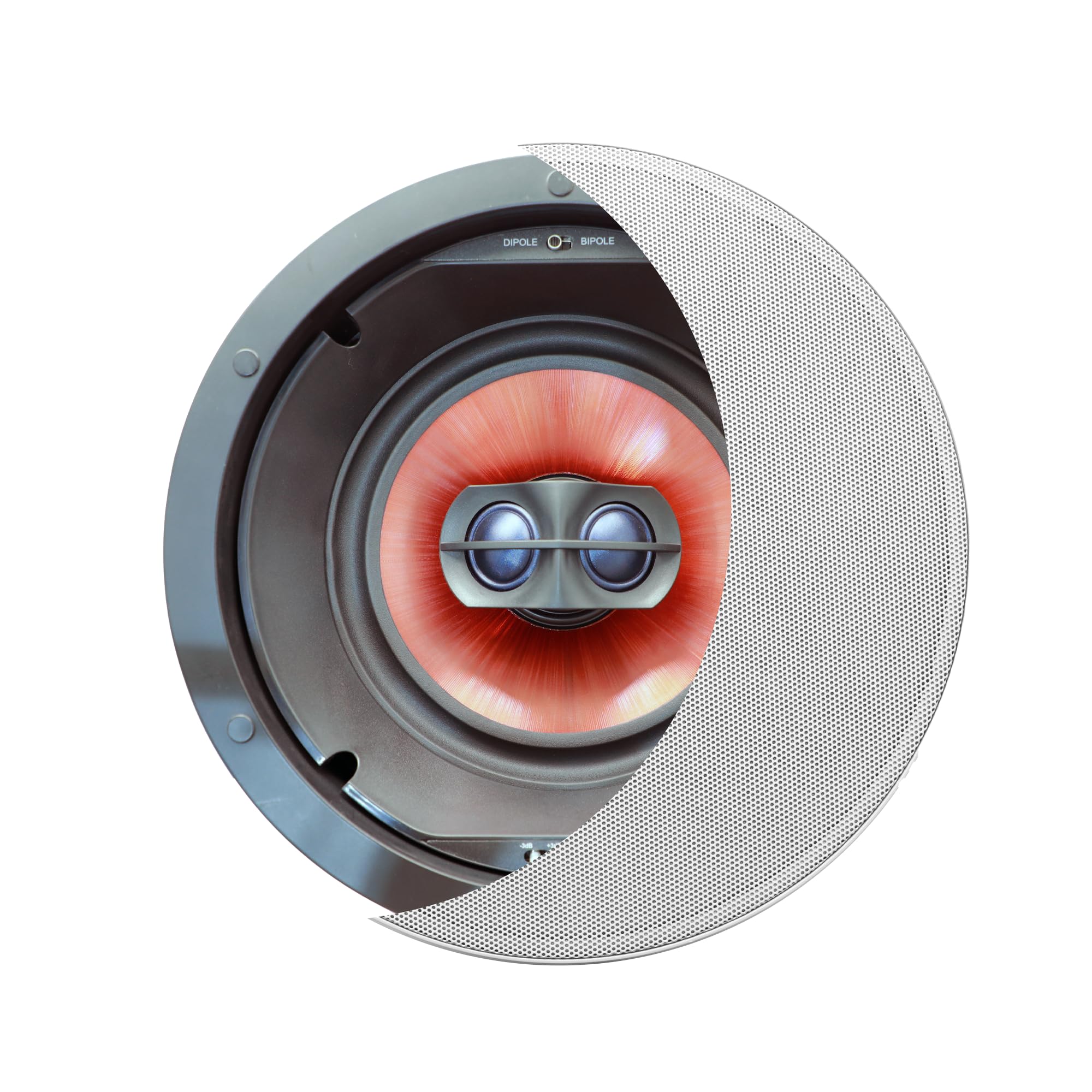Acoustech BIC America AU820 8-inch Three-Way Thin Bezel Ceiling Speaker (Single)
