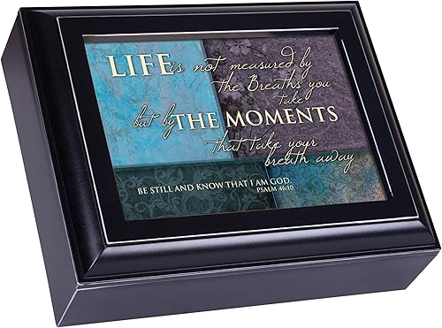 Miniatura 2 de MOMENTS negro Inspirational Cottage Garden RelojValet Box