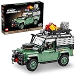 Icons Land Rover Classic Defender 90 10317 Model Car Building Set for Adults and Classic Car Lovers, This Immersive Project Based on an Off-Road Icon Makes a Great Graduation Gift for Him or Her