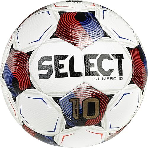 Select Numero 10 Soccer Ball - White/Blue/Red V25 - 1-Ball - 5
