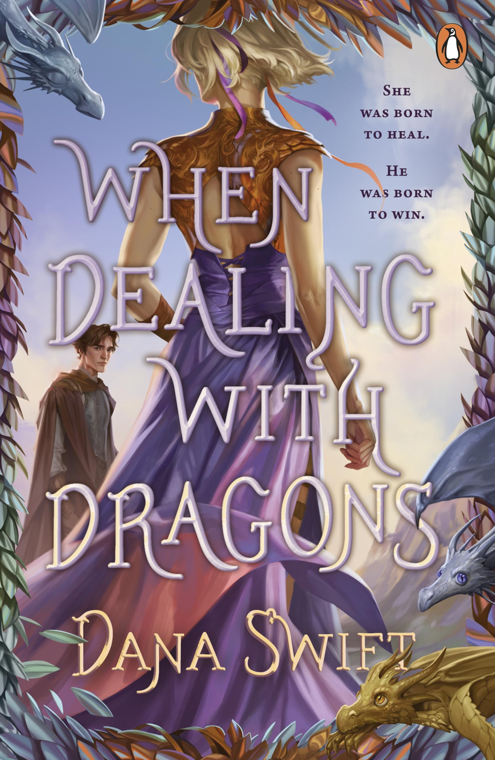 When Dealing with Dragons: An enemies-to-lovers cosy romantasy