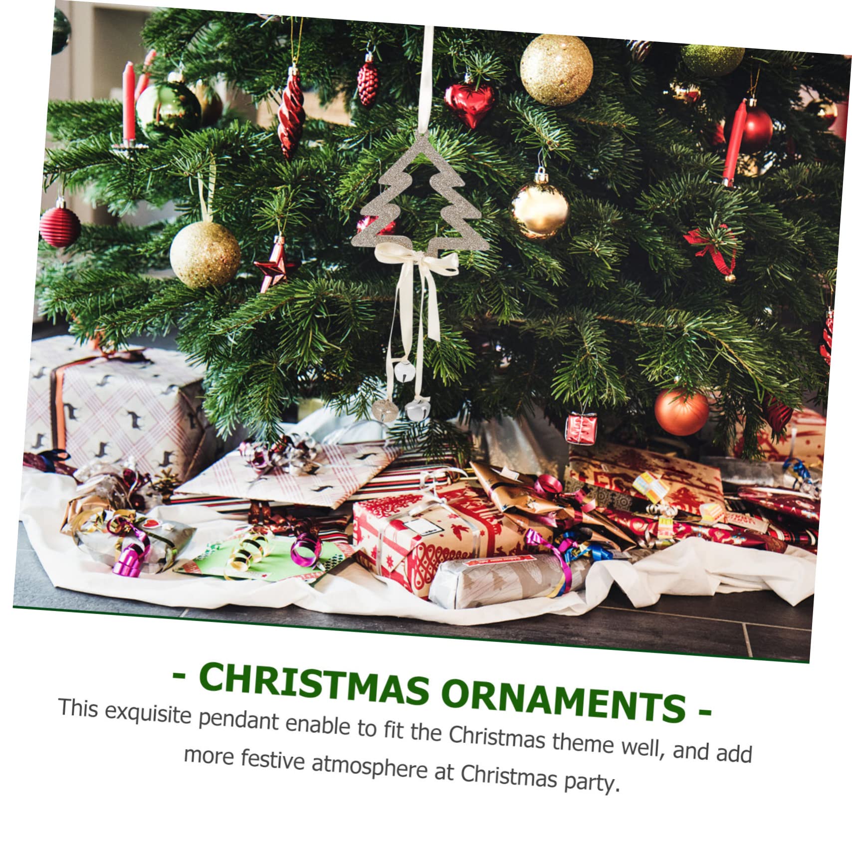 Piccole campane di Natale, campane appese di Natal Ciondolo a campana piccola, decorazione natalizia, campanelle da appendere