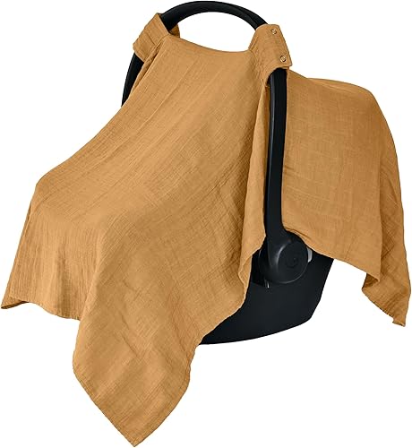 Miniatura 14 de Funda de asiento de automóvil para bebé, algodón orgánico, fundas de asiento de automóvil, funda de asiento de automóvil, toldo para asiento de Gris