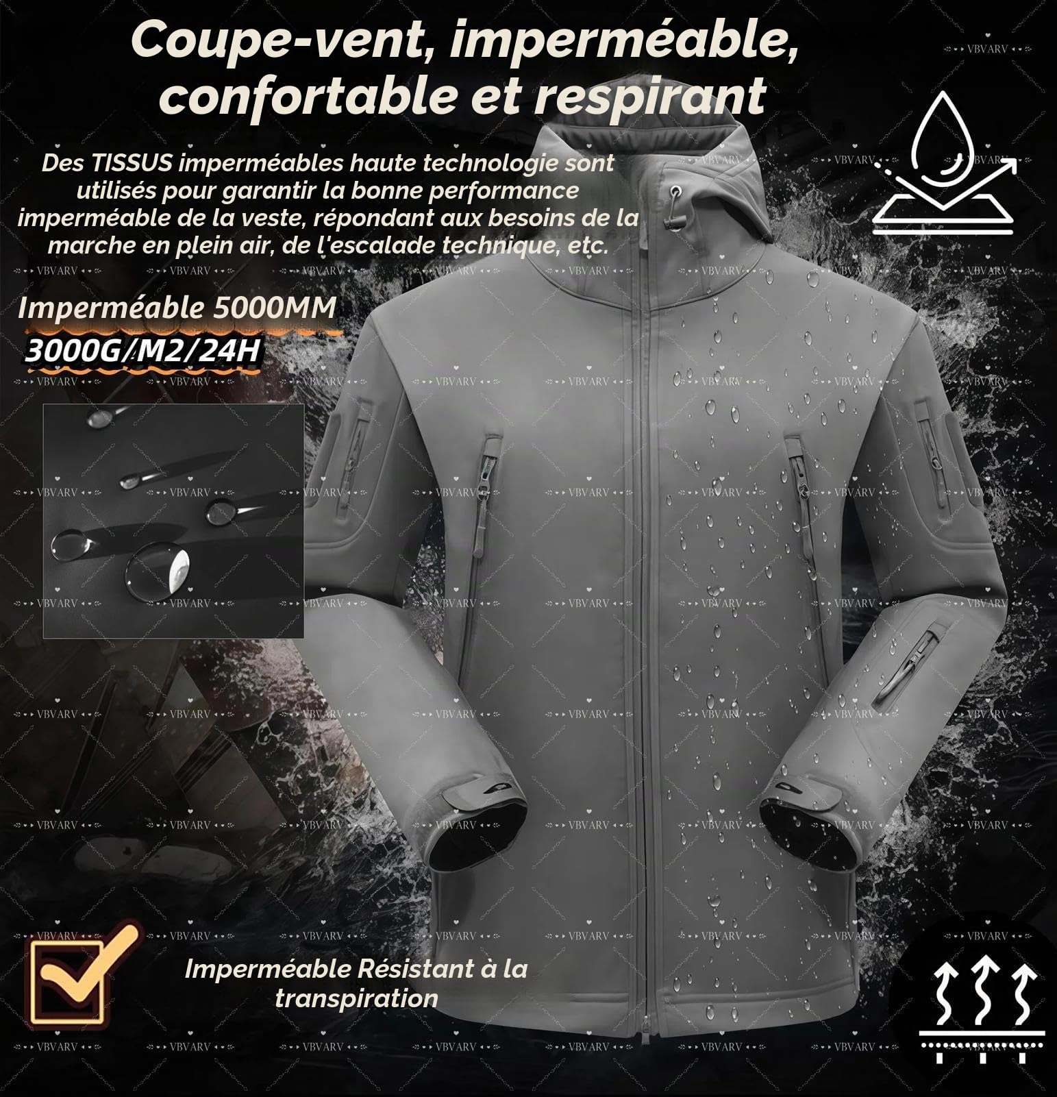 Hommes Tactique Uniformes Militaire Étanche Armée Combat Costume Ensembles Camouflage Softshell Veste Pantalon Chasse Vêtements