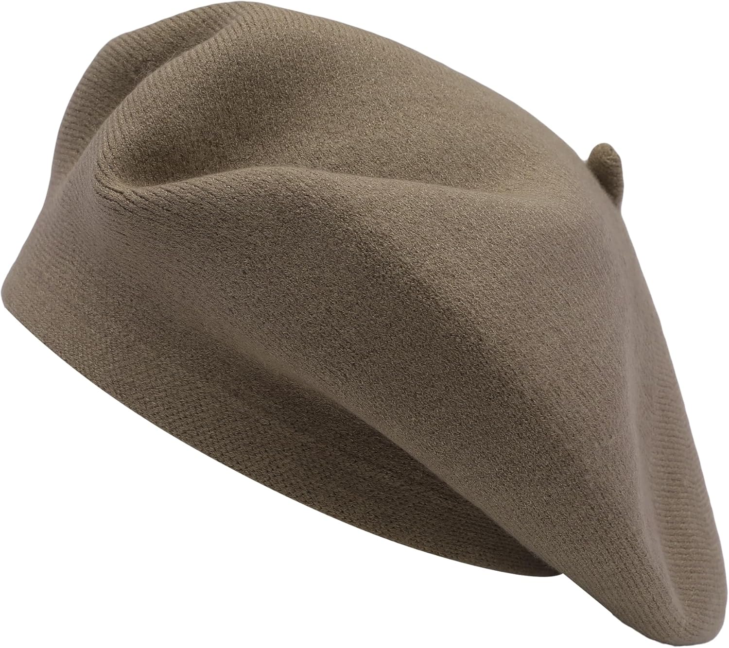 DLAPL Winter French Beret Hat Kaschmir Solid Color Knitted Berets