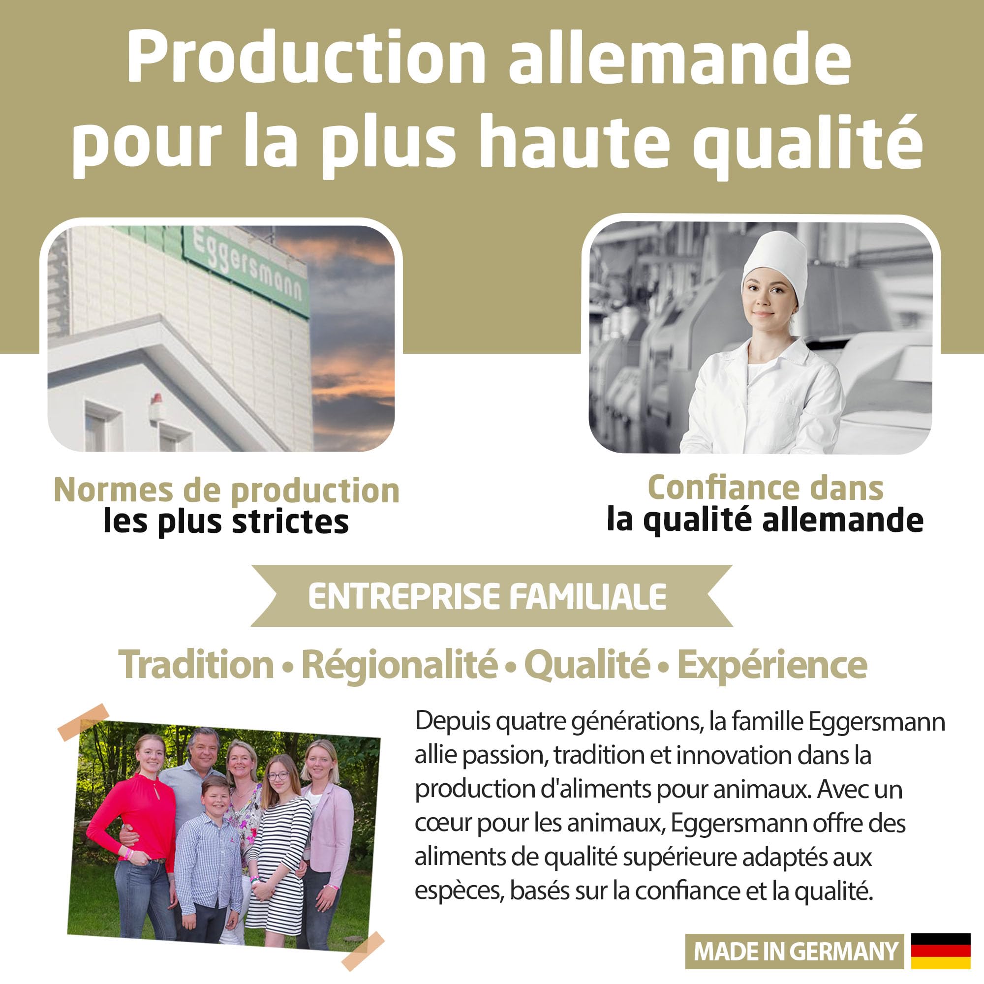 Eggersmann Körnerpick 25kg Premium Nourriture Poule - Premium Aliments pour volailles - Graines Poule - Premium mélange de graines pour Poules, oies & Canards de Fabrication Naturelle