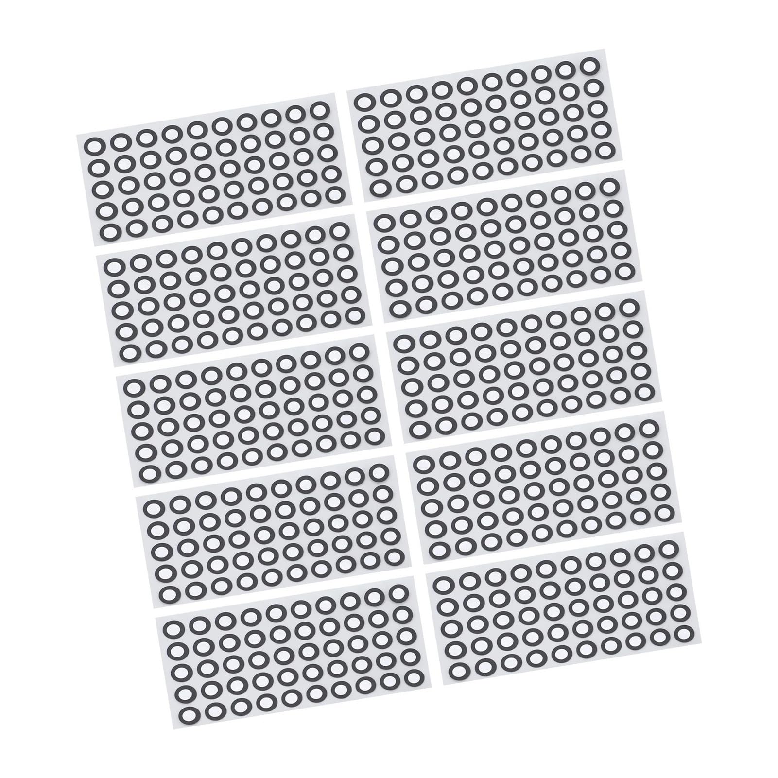 Marqueur de points de suivi for Scanner 3D, 1000 pièces, 6/10MM, haute réflexion, forte adhérence, cibles de positionnement Capturez des détails fins