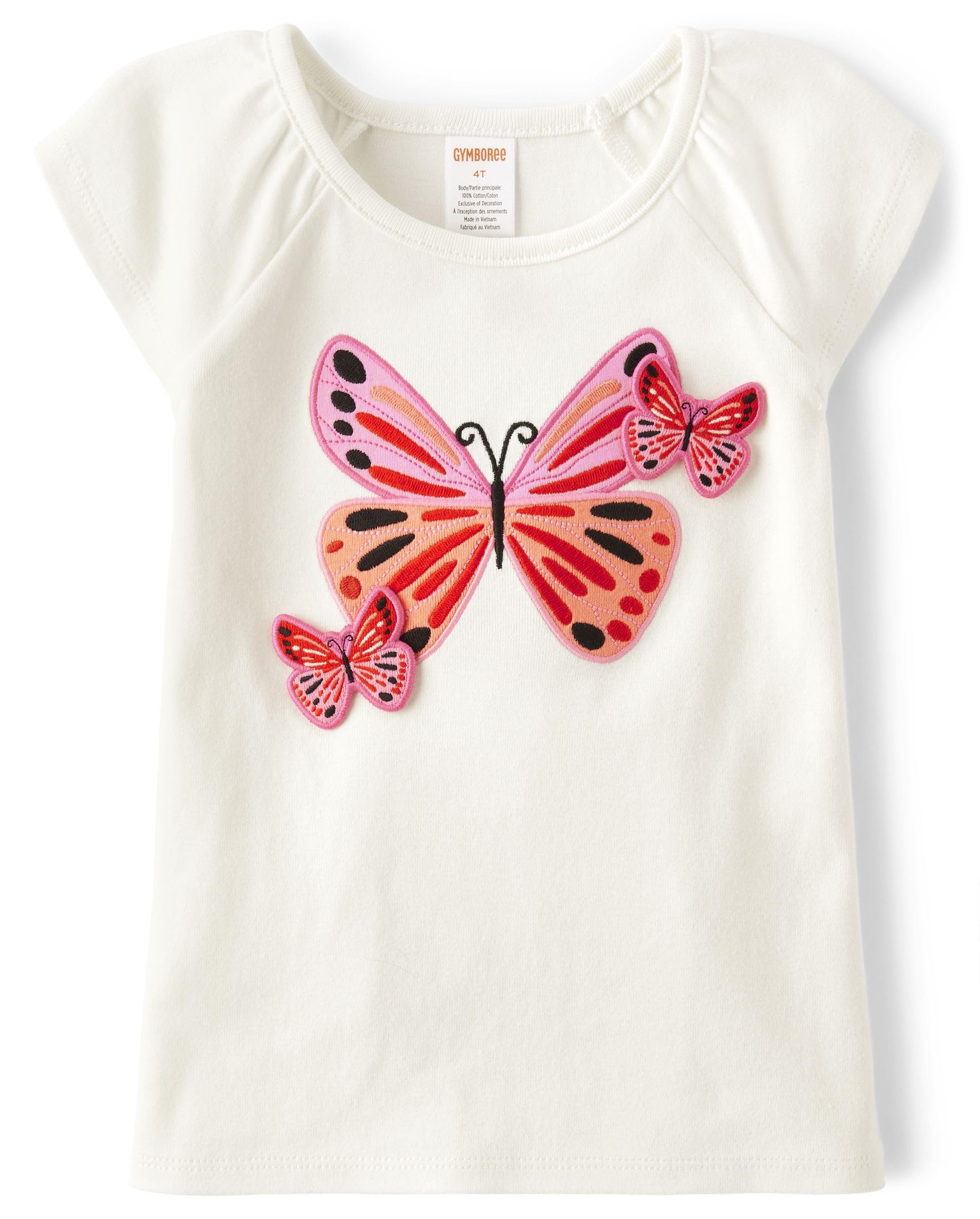Gymboree Girls' and Toddler Sleeveless Embroidered Top