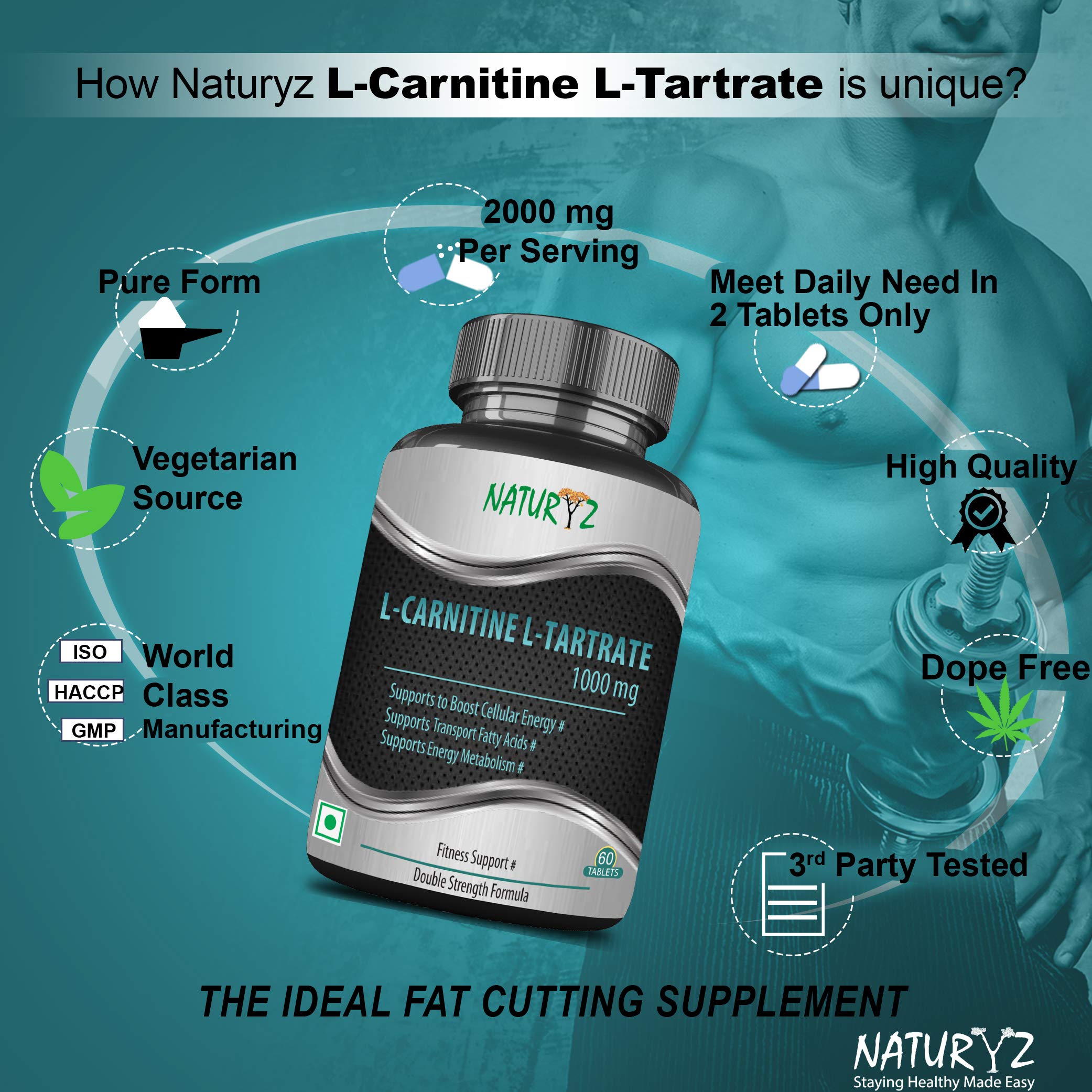 l carnitine tartrate 2000mg Weightworld L Carnitine Capsules 2000mg (666mg per Capsule) main image 0