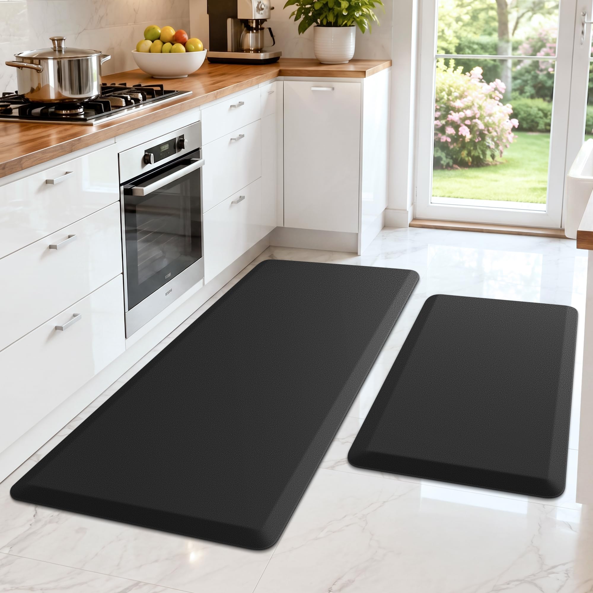 HappyTrends 2 PCS Kitchen Mat Cushioned Anti-Fatigue Floor Mat — Amazon image 12